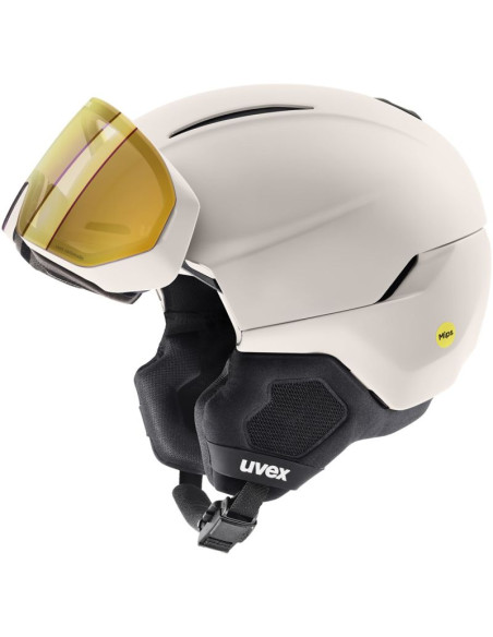 Kask narciarski uvex horizon v mag mips white matt