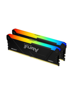 Kingston ddr4 32gb 3200mt/s cl16 dimm (kit of 2) fury beast rgb