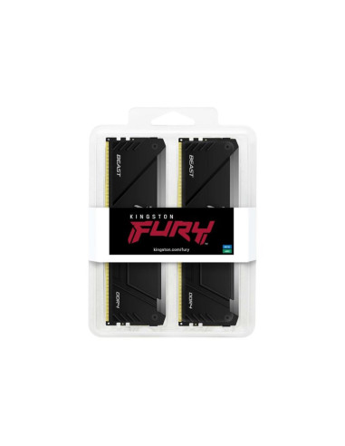 Kingston ddr4 32gb 3200mt/s cl16 dimm (kit of 2) fury beast rgb