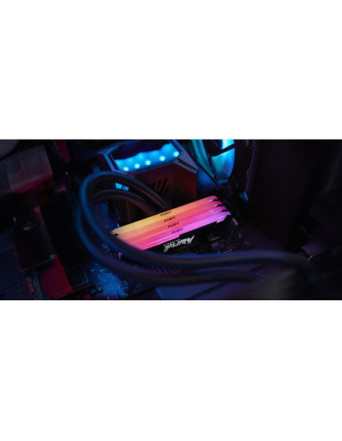 Kingston ddr4 32gb 3200mt/s cl16 dimm (kit of 2) fury beast rgb