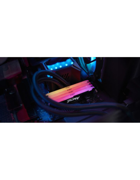 Kingston ddr4 32gb 3200mt/s cl16 dimm (kit of 2) fury beast rgb