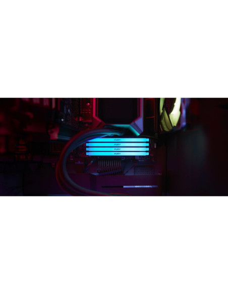 Kingston ddr4 32gb 3200mt/s cl16 dimm (kit of 2) fury beast rgb