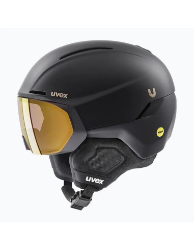 Kask narciarski uvex ultimate horizon mips black matt