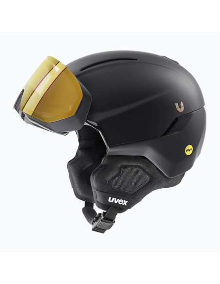 Kask narciarski uvex ultimate horizon mips black matt