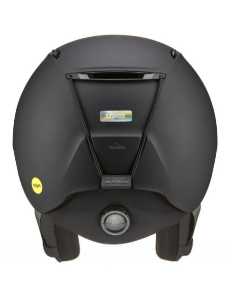 Kask narciarski uvex monte lt mips 59-63cm black matt