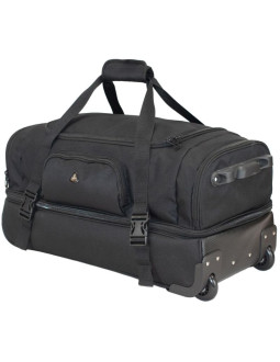 Torba podróżna trolley premium t5607-0 czarna semi line