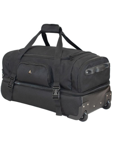 Torba podróżna trolley premium t5607-0 czarna semi line