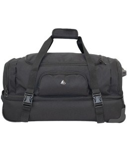 Torba podróżna trolley premium t5607-0 czarna semi line 2