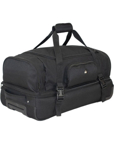 Torba podróżna trolley premium t5607-0 czarna semi line