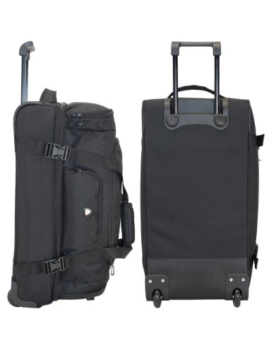 Torba podróżna trolley premium t5607-0 czarna semi line