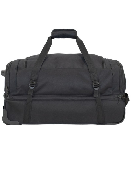 Torba podróżna trolley premium t5607-0 czarna semi line