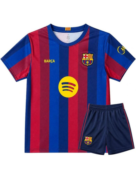 Fc barcelona lamine yamal komplet koszulka spodenki junior box 2026/27 bd19ey
