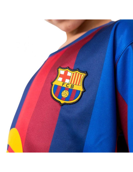 Fc barcelona lamine yamal komplet koszulka spodenki junior box 2026/27 bd19ey