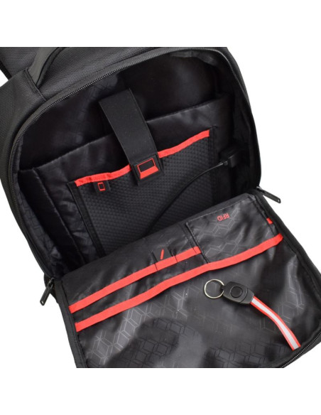 Plecak laptopowy z portem usb semi line