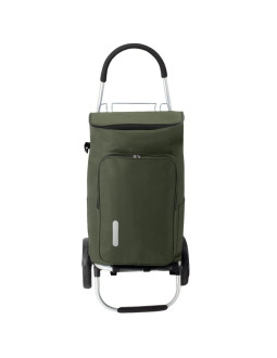Wózek zakupowy premium khaki 2