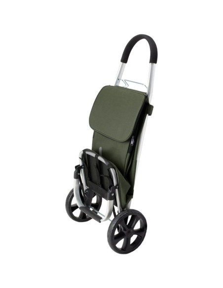 Wózek zakupowy premium khaki