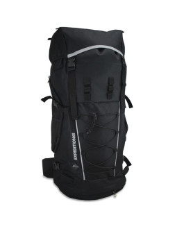 Plecak turystyczny 65l czarny semi line