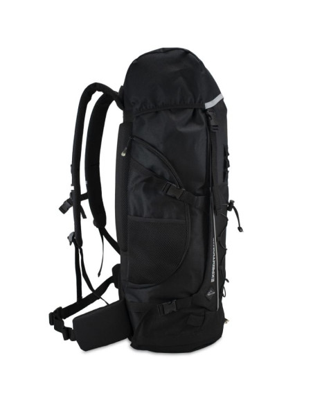 Plecak turystyczny 65l czarny semi line