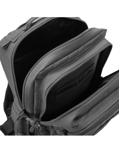 Plecak militarny duży czarny + zestaw  semi line