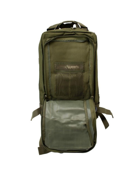 Plecak ewakuacyjny z wyposażeniem khaki semi line