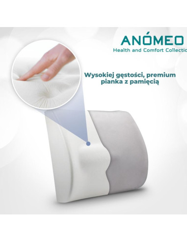 Poduszka pod plecy ergonomiczne podparcie anomeo