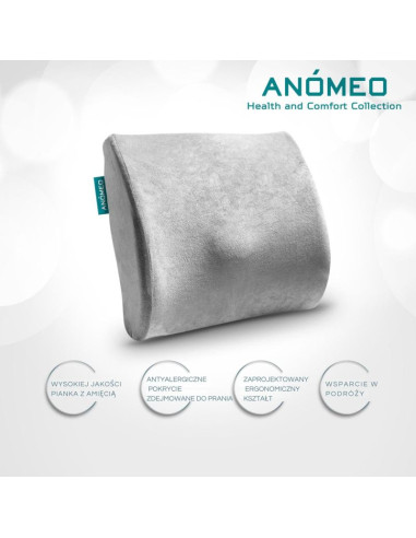 Poduszka pod plecy ergonomiczne podparcie anomeo
