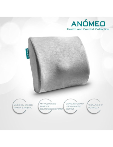 Poduszka pod plecy ergonomiczne podparcie anomeo