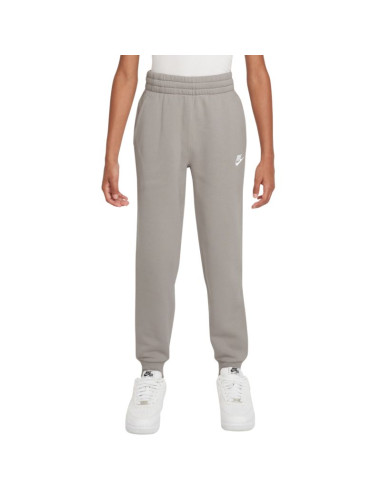 Spodnie dla dzieci nike sportswear club fleece beżowe fd3008 211