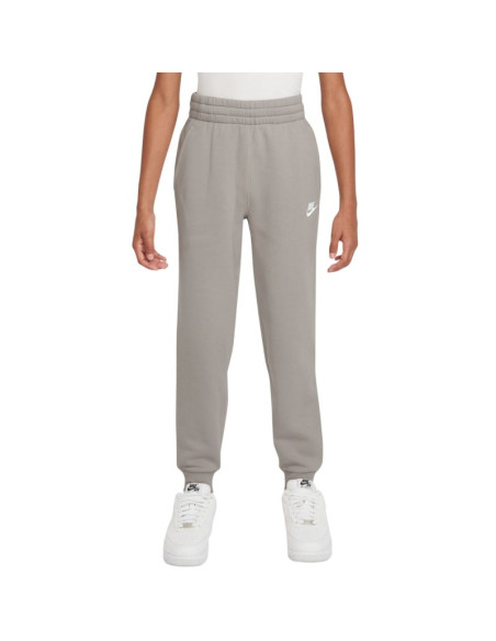 Spodnie dla dzieci nike sportswear club fleece beżowe fd3008 211