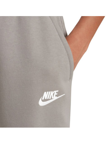 Spodnie dla dzieci nike sportswear club fleece beżowe fd3008 211