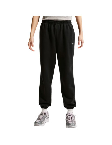 Spodnie dla dzieci nike sportswear studio fleece czarne im4905 010