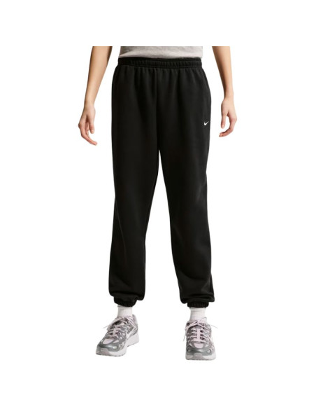 Spodnie dla dzieci nike sportswear studio fleece czarne im4905 010