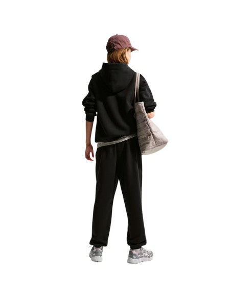 Spodnie dla dzieci nike sportswear studio fleece czarne im4905 010