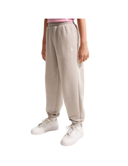 Spodnie dla dzieci nike sportswear studio fleece beżowe im4905 211