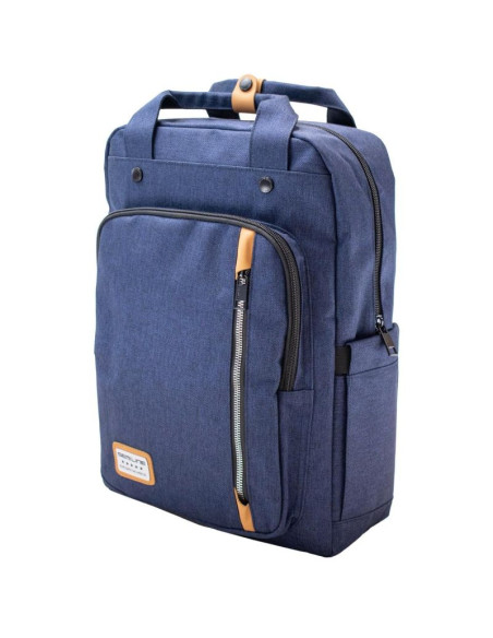 Plecak laptopowy granatowy semi line