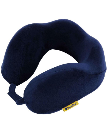 Travel blue poduszka z pianki memory tranquility navy