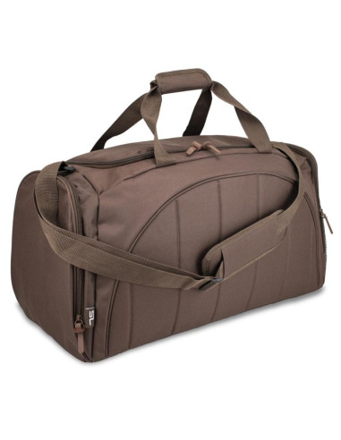 Torba fitness/podróżna a3029 brązowa semi line