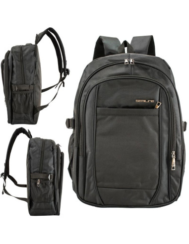 Plecak laptopowy czarny semi line