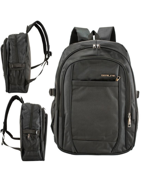 Plecak laptopowy czarny semi line