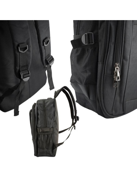 Plecak laptopowy czarny semi line