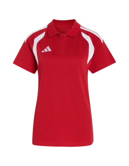 Koszulka damska adidas tiro 26 league polo czerwona kf9099