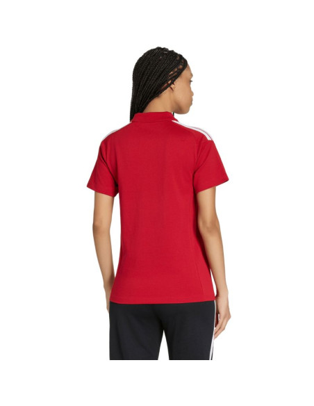 Koszulka damska adidas tiro 26 league polo czerwona kf9099