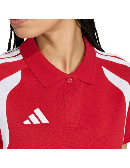 Koszulka damska adidas tiro 26 league polo czerwona kf9099