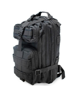 Plecak militarny czarny semi line