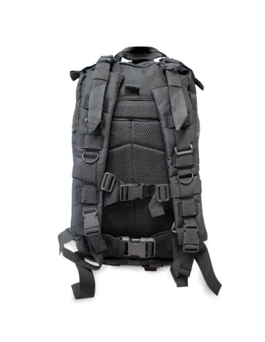 Plecak militarny czarny semi line