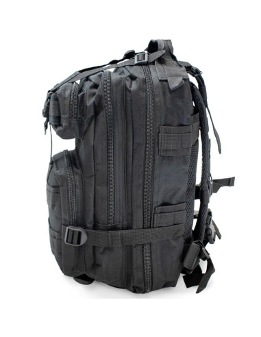 Plecak militarny czarny semi line