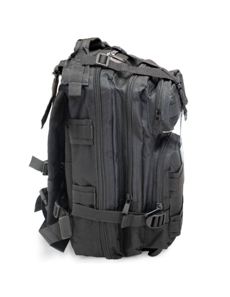 Plecak militarny czarny semi line