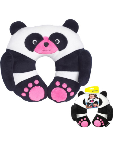 Travel blue poduszka podróżna dziecęca panda chi chi
