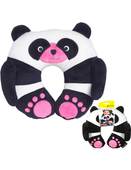 Travel blue poduszka podróżna dziecęca panda chi chi