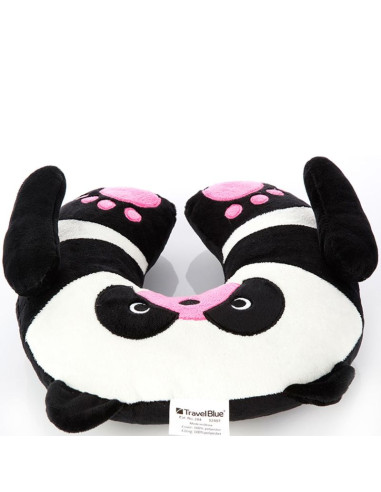 Travel blue poduszka podróżna dziecęca panda chi chi